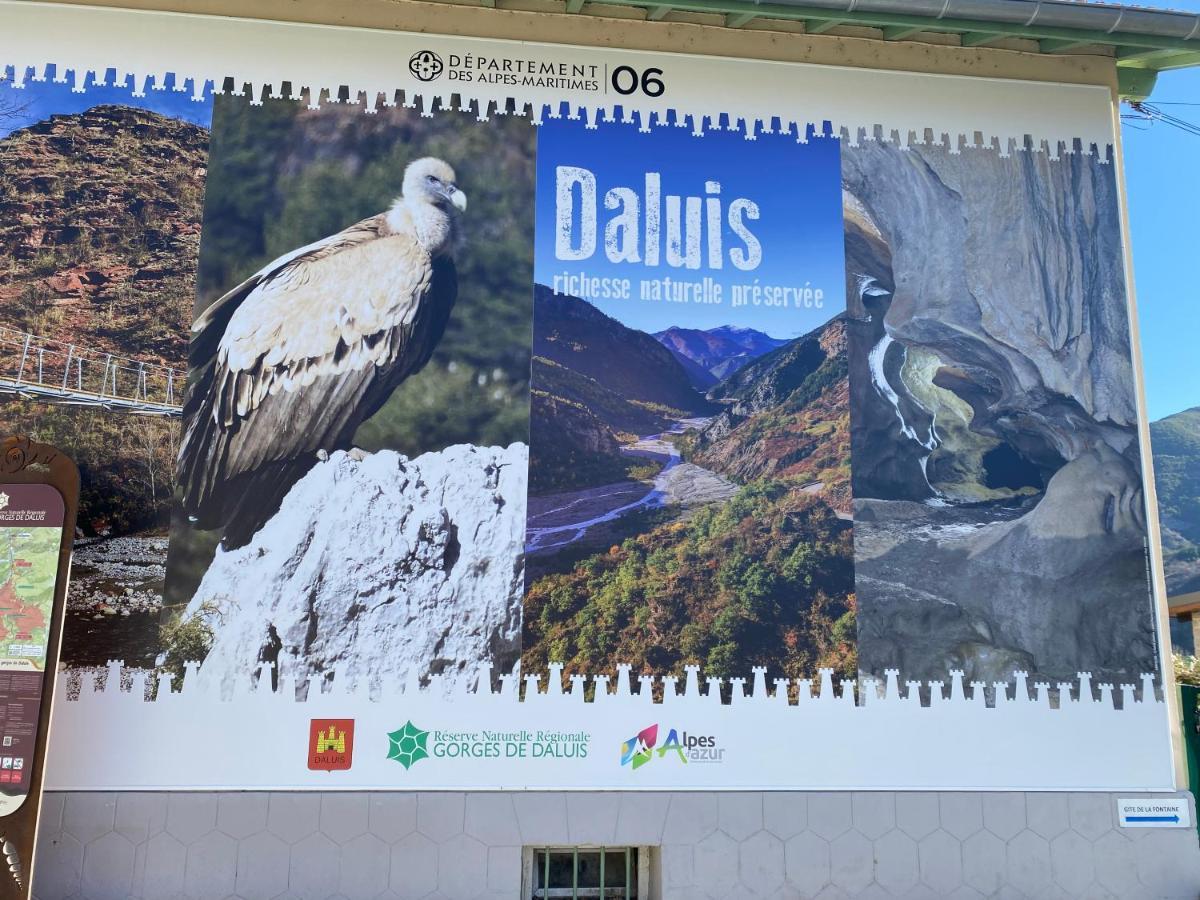 Gite De La Fontaine Gorges De Daluis Ngoại thất bức ảnh